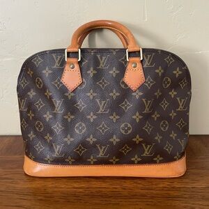 Louis Vuitton Brown Monogram Satchel
